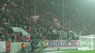 DVTK vs Fehérvár 2425  Ultras Diósgyőr IV [upl. by Thirzi]