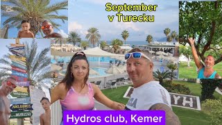 Hydros club Kemer Turecko časť 1 rezort [upl. by Accber]