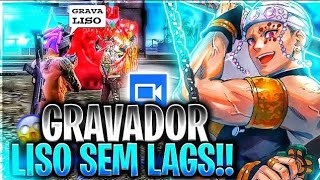 O Melhor Gravador De TELA Para Celular FRACOÃudio INTERNO Sem bugsðŸ˜±ðŸ”¥ [upl. by Idelia]