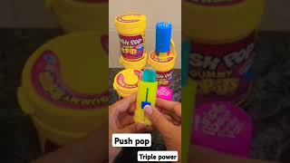 Triple power push pop candy [upl. by Xel]