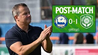 PostMatch  Mark Cooper  Braintree Town [upl. by Yert]