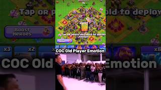 COC Old Player Emotion II Clash of clans II shorts clashofclans coc [upl. by Nyllij606]