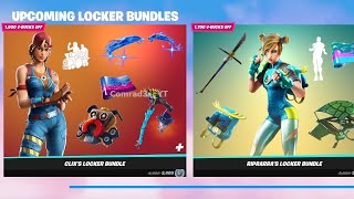 New LEAKED and UPCOMING Locker Bundles Clixs Ripraraas McCreamys in Fortnite Chapter 4 [upl. by Nedla]