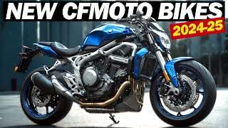 Top 7 New CFMOTO Motorcycles To Watch In 202425 [upl. by Sillert88]