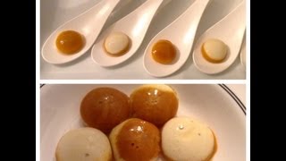 Lobster Bisque Liquid Raviolis Reverse Spherification Technique [upl. by Lorrie315]