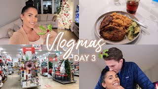 VLOGMAS DAY 3  Cook With Me Homegoods Hygiene Routine [upl. by Marshall]