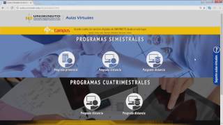 Nuevo Acceso Aulas Virtuales UNIMINUTO [upl. by Aeriela504]