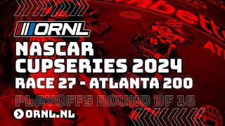 ORNL Cup Series 2024 Playoffs  Round Of 16  Atlanta 200 [upl. by Susy774]