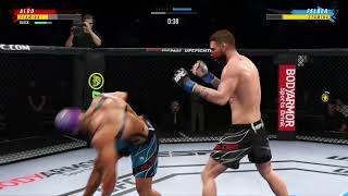 Ufc 4 Best 360 tornado kick knockout ￼ [upl. by Nahoj]