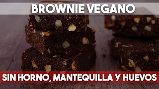 BROWNIES VEGANOS SIN HUEVOS NI MANTEQUILLA  MATIAS CHAVERO [upl. by Joya]