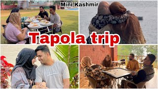 Tapola Mini Kashmir Trip With MeenazAslam  Do Din Bohot Enjoy Kiye 😍  Jalsrushti Resort [upl. by Nnaesor184]