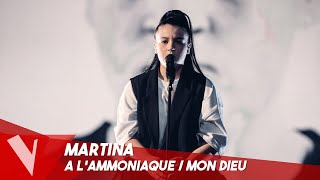 PNLLa Zarra – À lammoniaqueMon dieu ● Martina  Finale  The Voice Belgique [upl. by Vtarj]