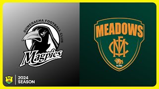 Gumeracha v Meadows Round 15 Season 2024  Hills Football League [upl. by Alyk670]