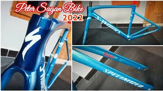 Peter Sagan Menangis melihat ini‼️Custom Paint SWORKS Tarmac SL7 Peter Sagan Edition 2022 [upl. by Saerdna]