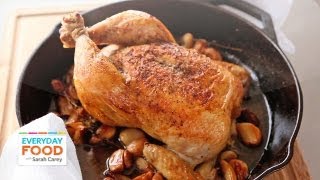 Chicken with 40 Cloves of Garlic  Everyday Food with Sarah Carey [upl. by Kare]