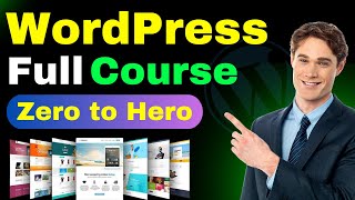 WordPress Full Course For Beginners 2024  How to Make a Website on WordPress For Free [upl. by Moody]