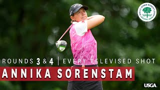 Every Televised Shot Annika Sorenstams Weekend at the US Senior Womens Open [upl. by Aida125]