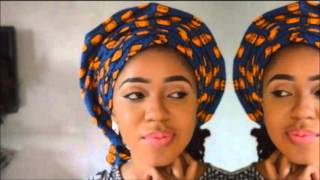 Gele Tutorial  How To Tie Gele How Tie Ankara Ge [upl. by Calmas]