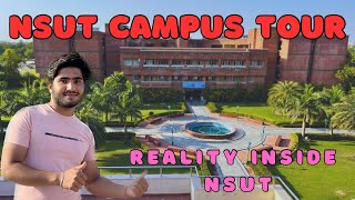 NSUT Campus Tour Vlog  Unbelieable Secrets Revealed nsut [upl. by Gaylene]