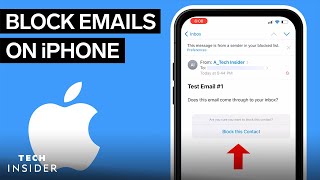 How To Block Emails On iPhone [upl. by Frieda787]