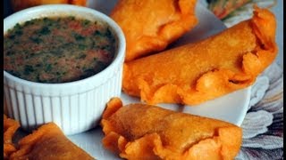 COLOMBIAN EMPANADAS  How To Make Colombian Empanadas Turnovers  SyS [upl. by Madge]