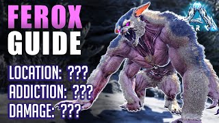 FEROX  SHAPESHIFTER GUIDE Cave Location Addiction Buff amp More  Ark Genesis [upl. by Sonny]