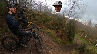 AWESOME DOWNHILL TRAILS AT STILE COP  MTB [upl. by Goldsmith]