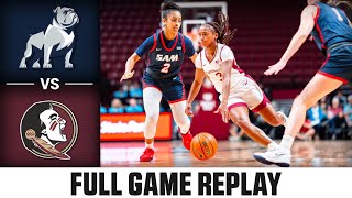 Samford vs Florida State Full Game Replay  202425 ACC Women’s Basketball [upl. by Nodnrb]