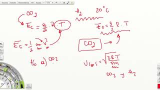 energía cinética promedio de un gas [upl. by Aridan]
