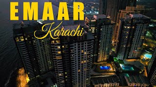 Emaar DHA Phase 8 Karachi  Aerial View [upl. by Gytle751]