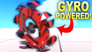 Building a Monowheel Powered by Gyro Stabilizers [upl. by Nichols]