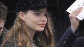 Kristine Froseth  Paris 22 january 2019 Fashion Week show Chanel Haute Couture [upl. by Arihsak784]