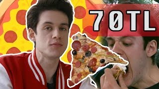 3TL Pizza vs 70TL Pizza SonradanGorme [upl. by Ayad]