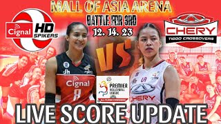 251TH LIVE SCORE UPDATE CIGNAL HD SPIKERS VS CHERY TIGGO CROSSOVER BATTLE FOR BRONZE FINALS [upl. by Zaneta]