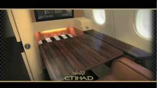 Etihad Airways On Board Cabin Tour [upl. by Juetta]