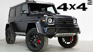 Mercedes G550 4x4 Squared  250000 Monster Truck Interior Exterior Full Review [upl. by Dulcea]