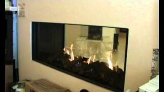 Bellfires Doublesided gas fire [upl. by Meredithe]