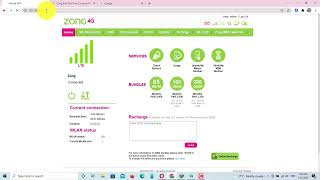 how to check remaining data in zong 4g device [upl. by Enneiviv]