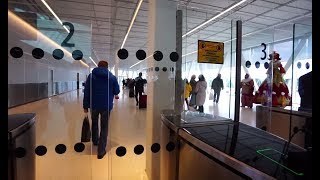 Sweden Stockholm Tallink Silja Line terminalen boarding cruise ship MS Isabelle to Riga [upl. by Miahc]