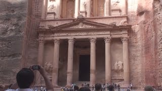 The Treasury Al Khazneh at Petra  Jordan [upl. by Imac]