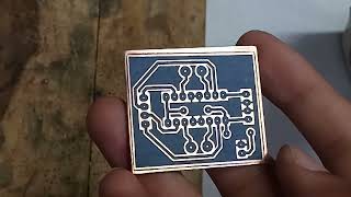 ETCHING PCB DEMONSTRATED [upl. by Brynn]