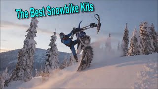 THE BEST NEW SNOWBIKE KITS [upl. by Aelber587]