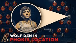 How to Find Wolf Den in Phokis Cultist Clue Location  Assassins Creed Odyssey [upl. by Augustin]