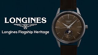 First Look at the Longines Flagship Heritage Collection [upl. by Idnam]