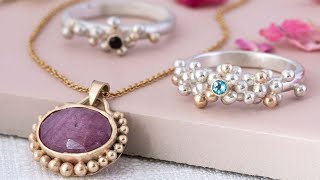 Granulation for Jewellers in Gold and Silver NEW COURSE TRAILER  Jewelry Making [upl. by Leinaj]