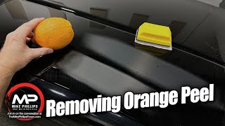 Removing Orange Peel  Recap Video [upl. by Asiela]