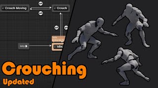 How To Crouch  With Animations  Unreal Engine Tutorial [upl. by Zimmerman411]