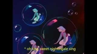 Cinderella  Sing Sweet Nightingale  Lyrics  MrsDisney0 [upl. by Rowe]