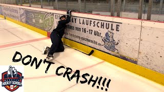 Hockey Injury Prevention Dont Crash [upl. by Llenrad]