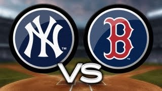 81713 Ellsbury leads Red Sox in win over Yanks [upl. by Halley]